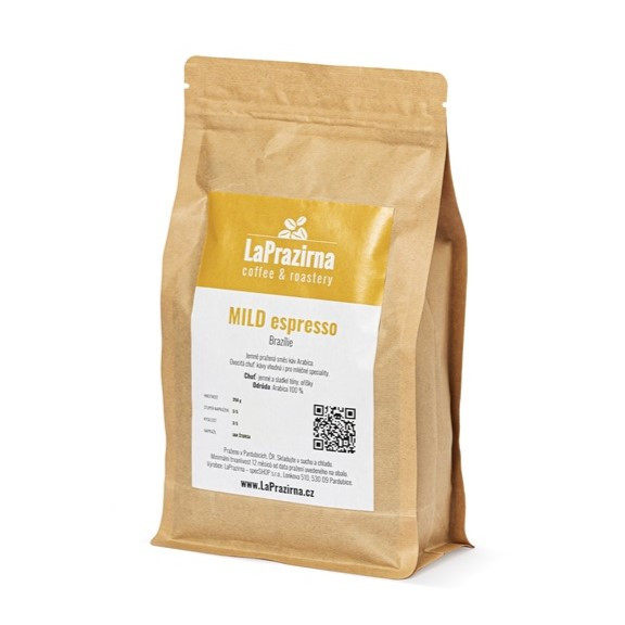 LaPrazirna MILD espresso 250 g - Okamžitá expedice zboží