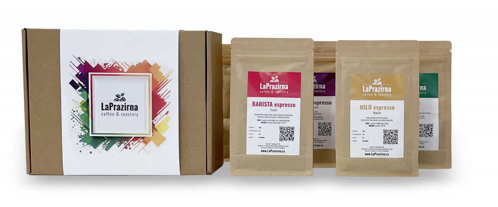 LaPrazirna degustační balíček 8 x 100 g - Okamžitá expedice zboží